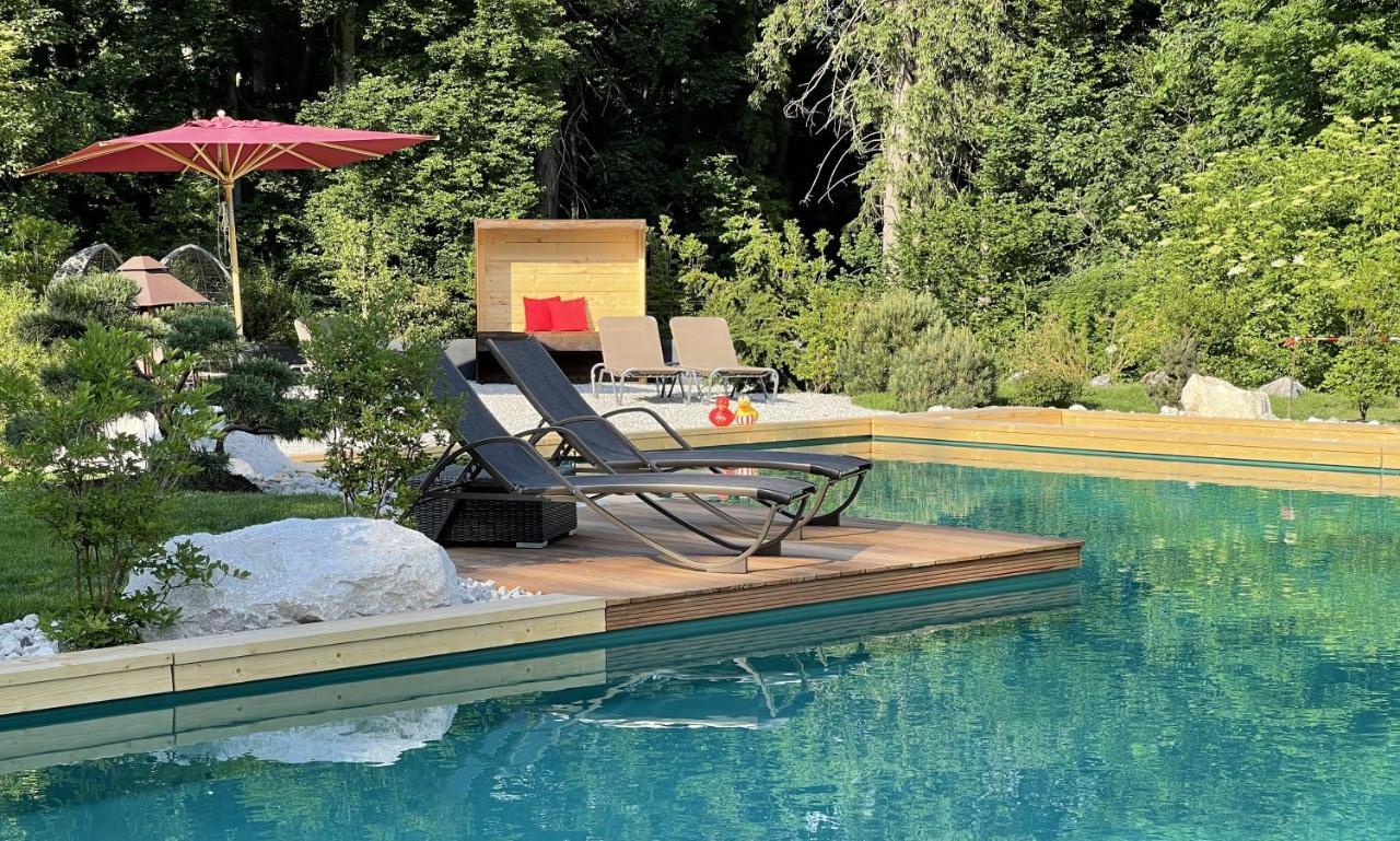 Bayern - Adults Only - Mit Zugspitzblick - Eibsee-naehe - Wellnessbereich - Naturpool Im Sommer 4*