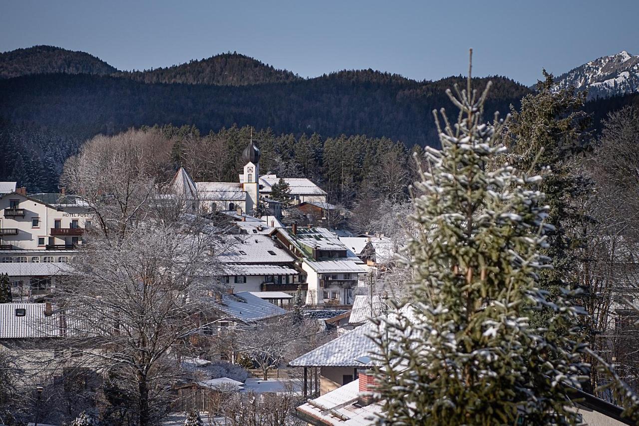 Bayern - Adults Only - Mit Zugspitzblick - Eibsee-naehe - Wellnessbereich - Naturpool Im Sommer Hotel Grainau